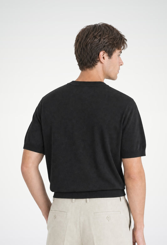 Como Henley Knit Tee