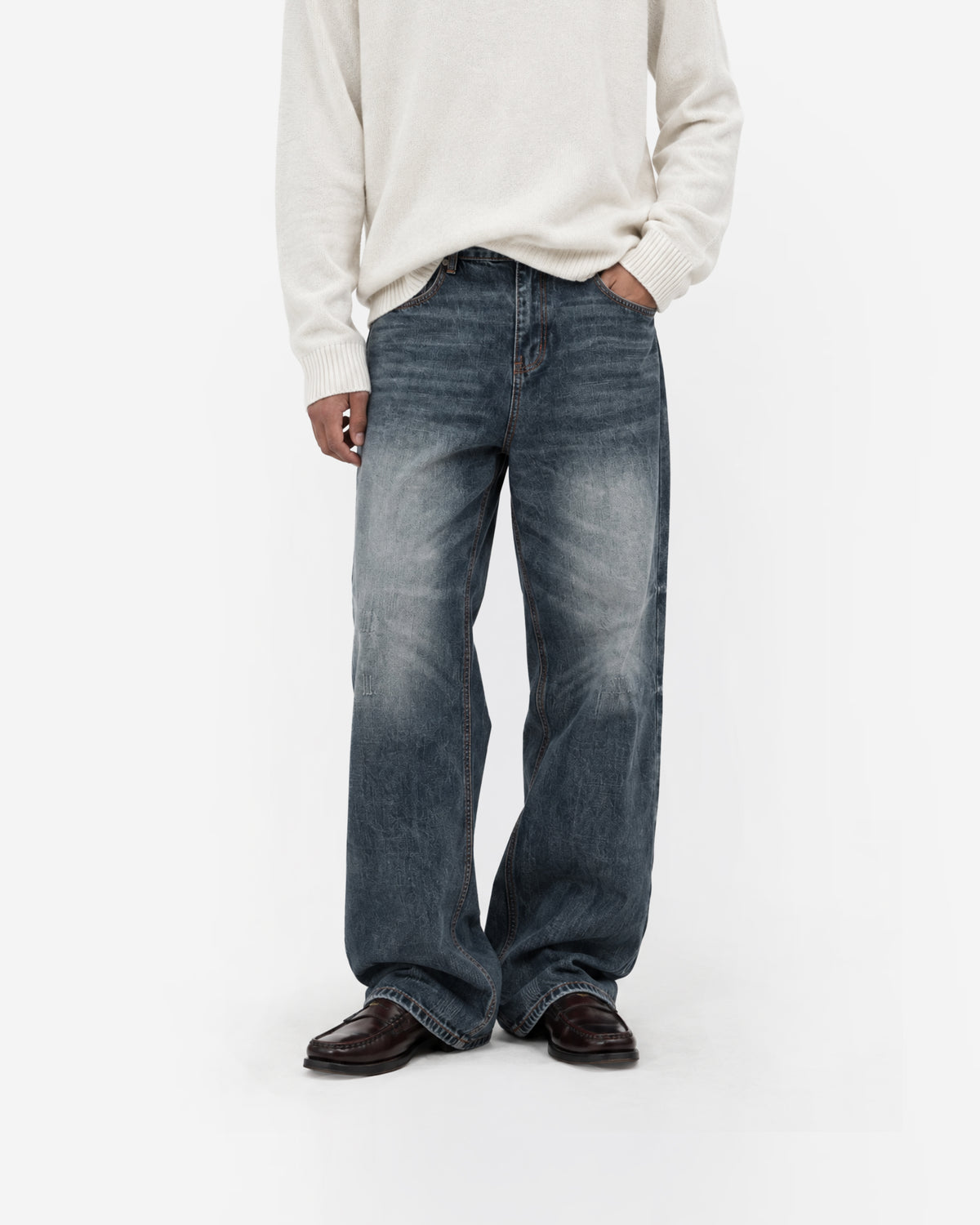 Ash Straight Denim