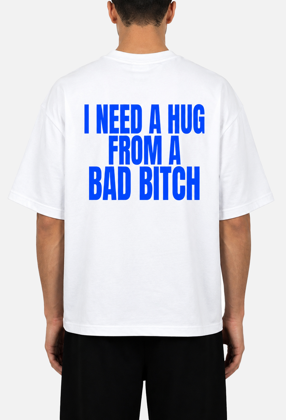 BAD B Tee White