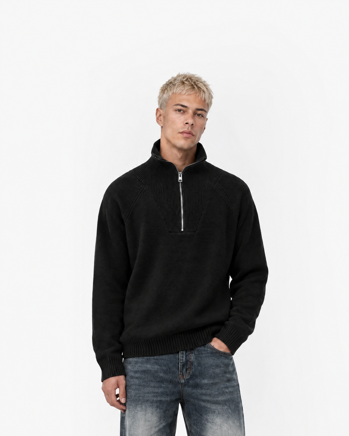 Chalet Quarter Zip Knit