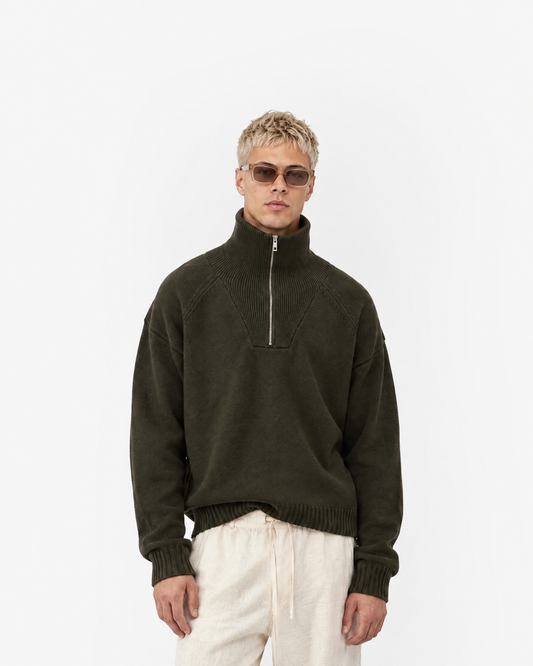 Chalet Quarter Zip Knit