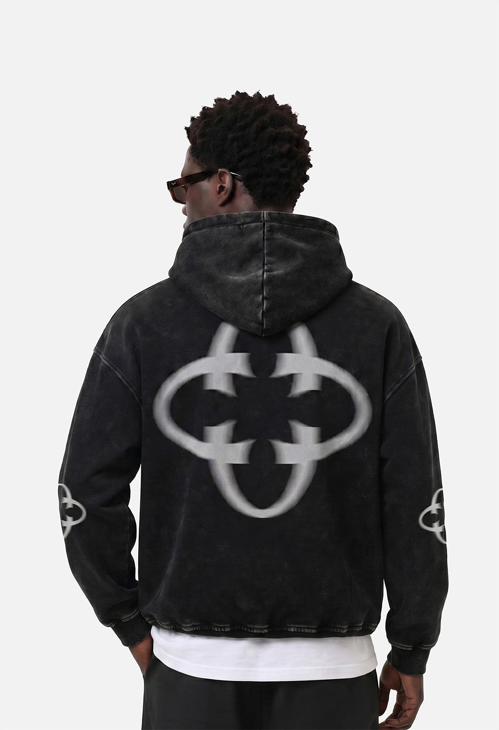 Emblem Motion Vintage Hoodie