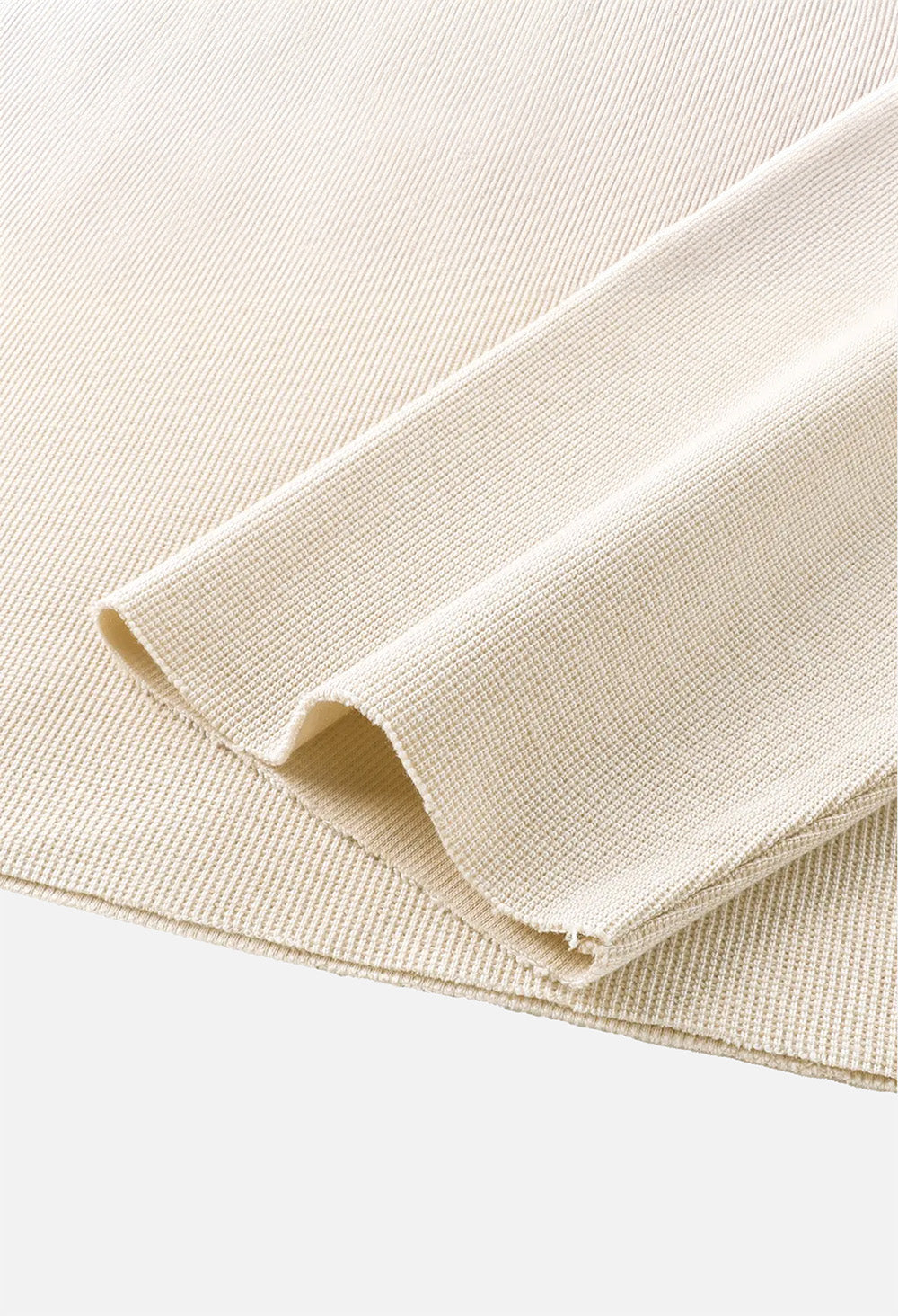 Raw Edge Long Sleeve Tee