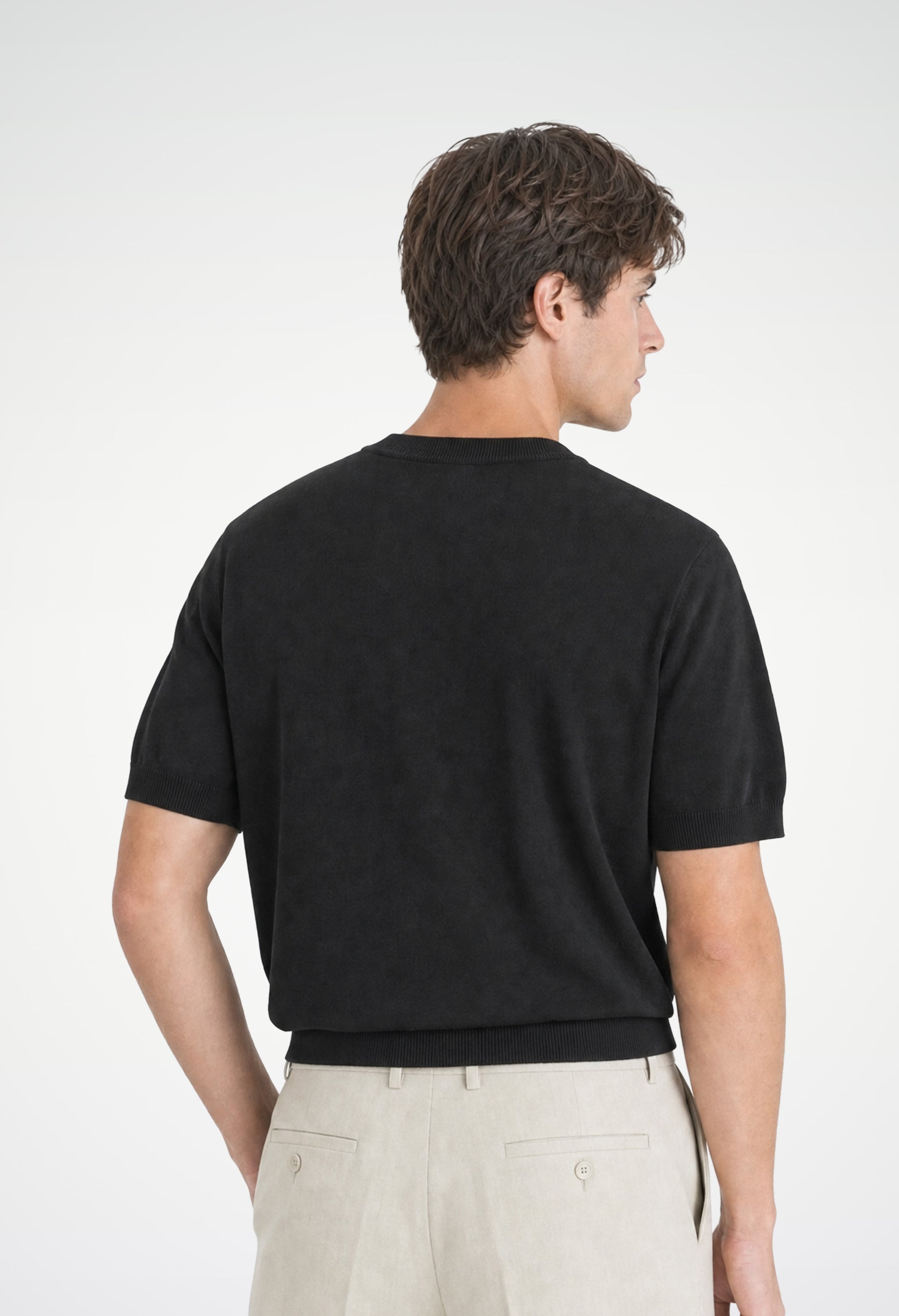 Como Henley Knit Tee