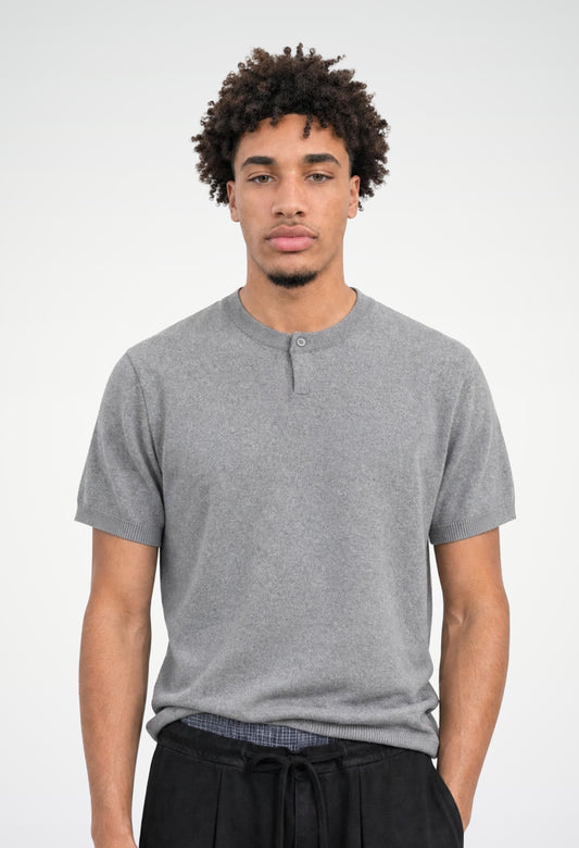 Como Henley Knit Tee