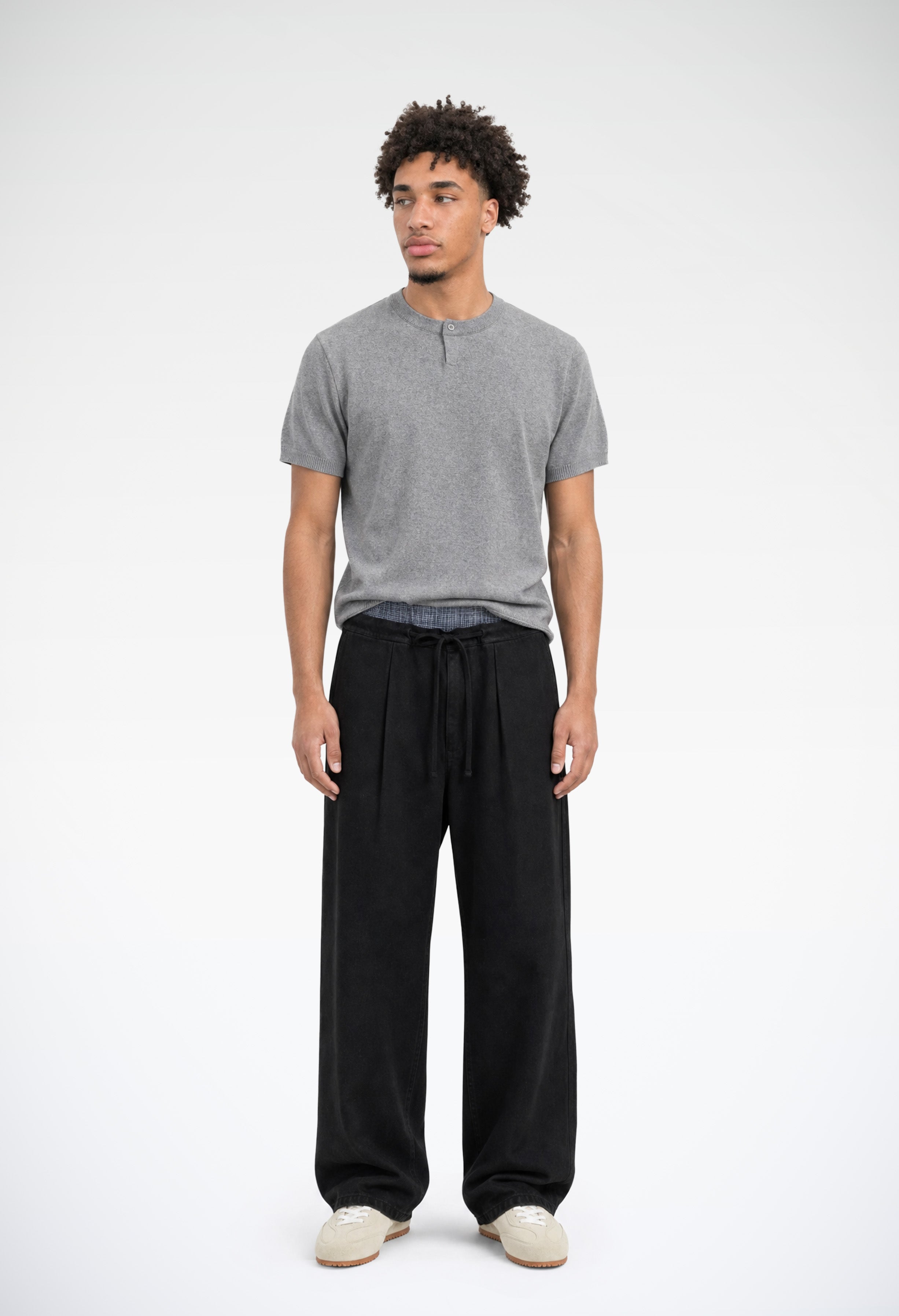 Como Henley Knit Tee