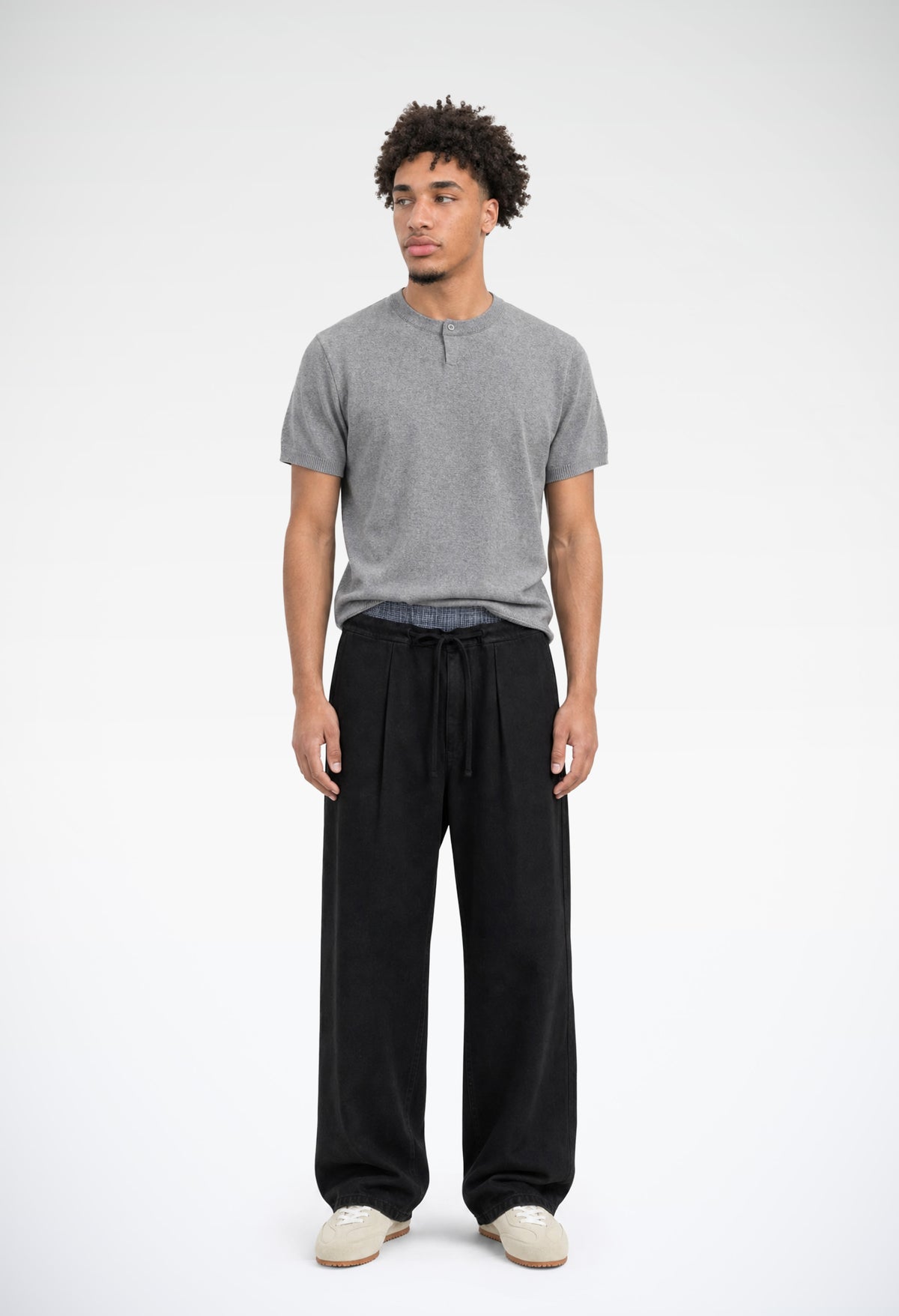 Como Henley Knit Tee