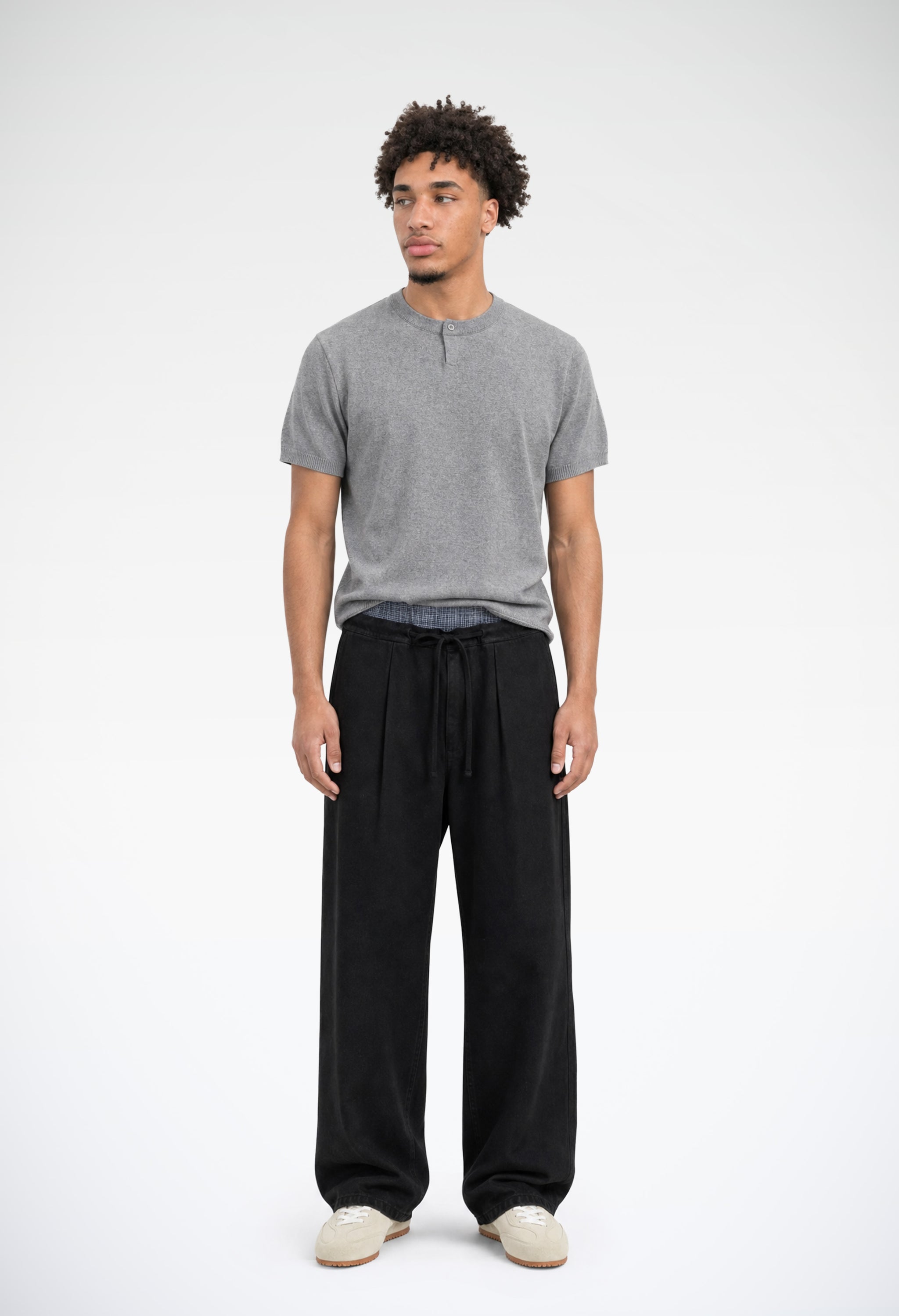 Como Henley Knit Tee