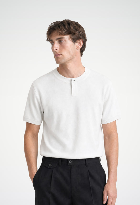 Como Henley Knit Tee