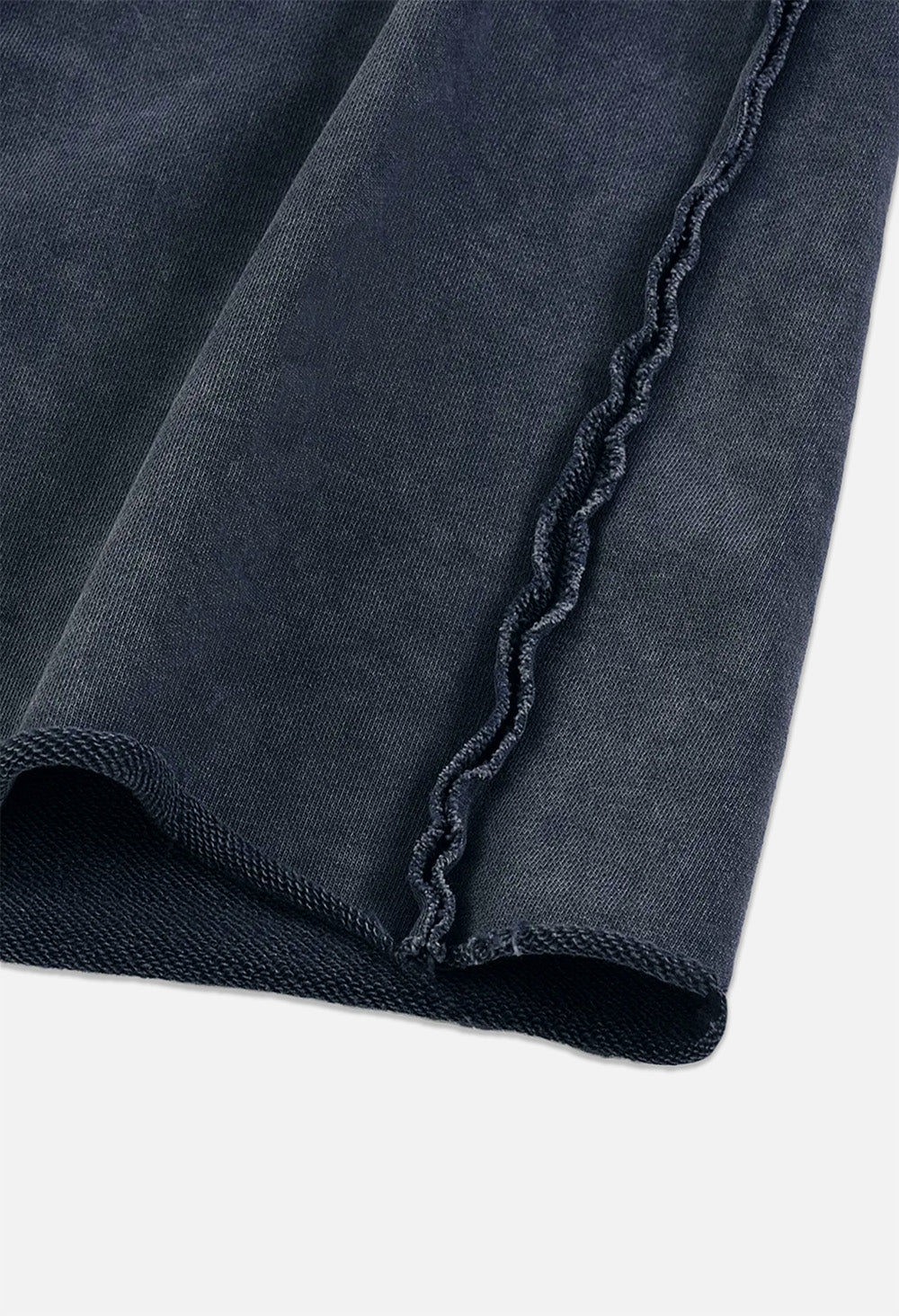 Raw Edge Emblem Shorts