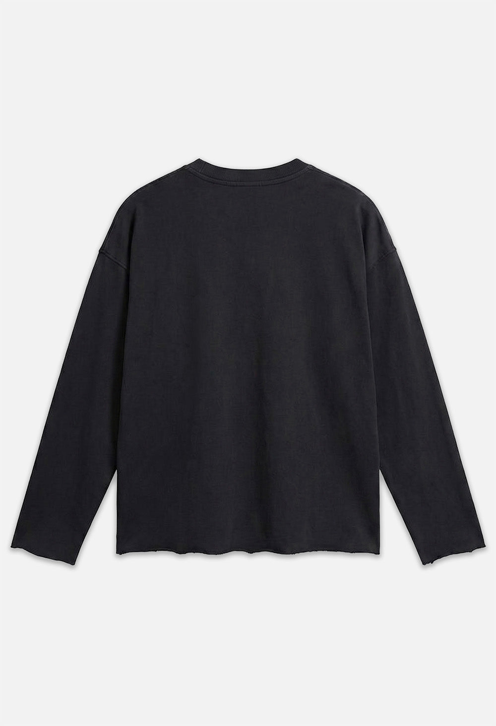 Raw Edge Long Sleeve Tee