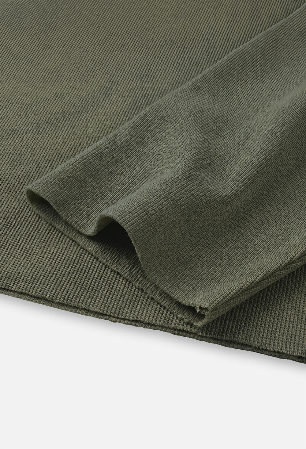Raw Edge Long Sleeve Tee