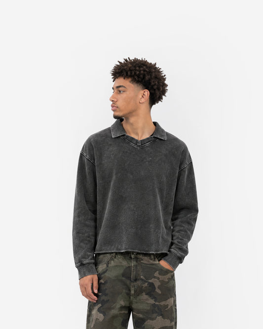 Raw Polo Sweatshirt
