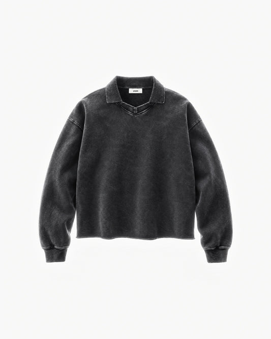 Raw Polo Sweatshirt