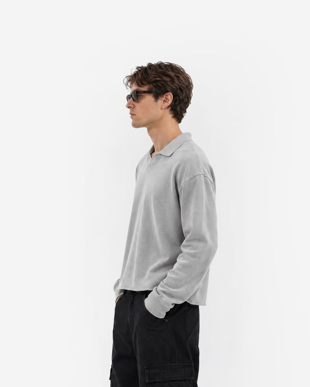 Raw Polo Sweatshirt