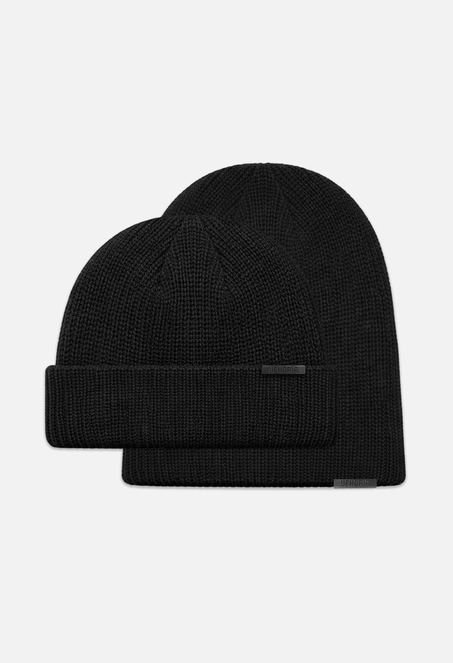 Two-Way Metal Tag Beanie