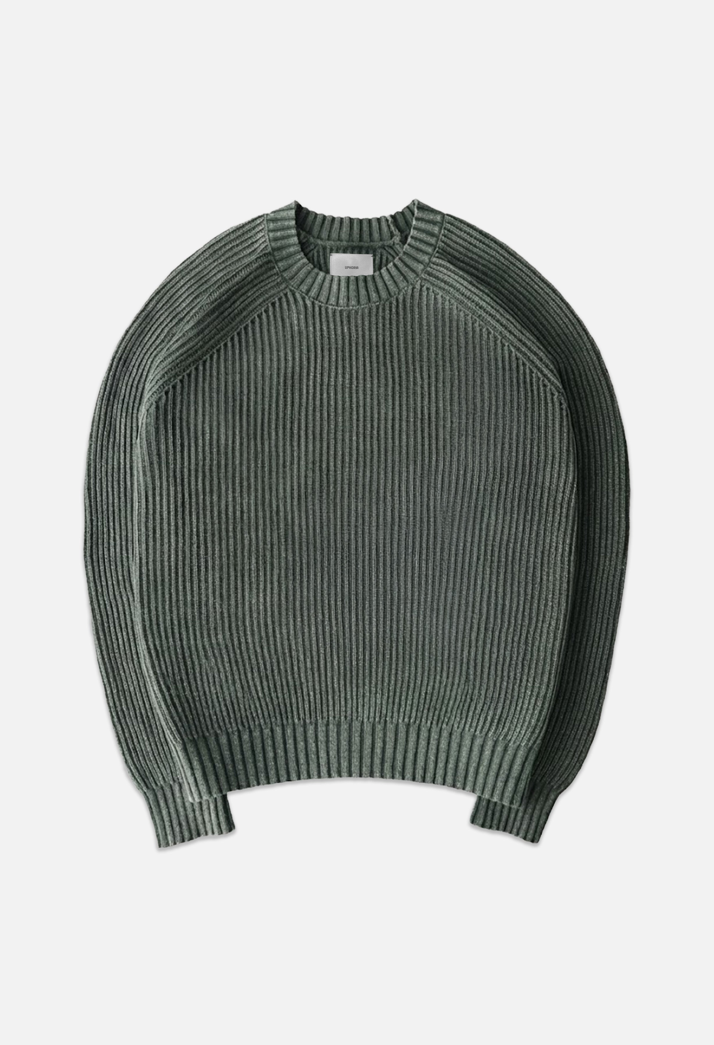 Shaker Stitch Sweater