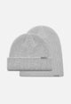 Two-Way Metal Tag Beanie